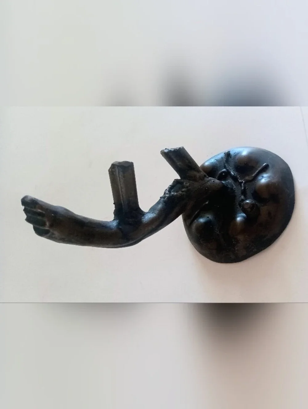 Cast Iron Metal Tree Branch Decorative Wall Hook